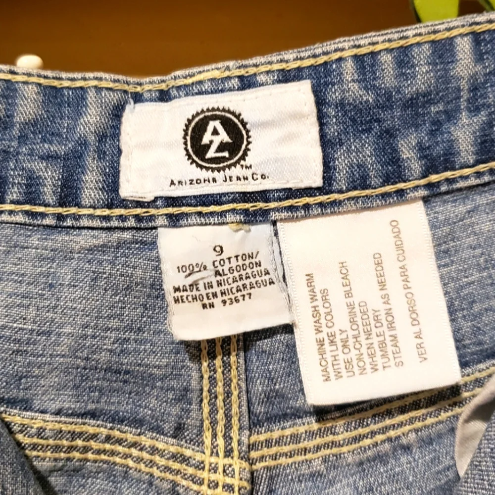VINTAGE ARIZONA Women's Carpenter Shorts - Size 9